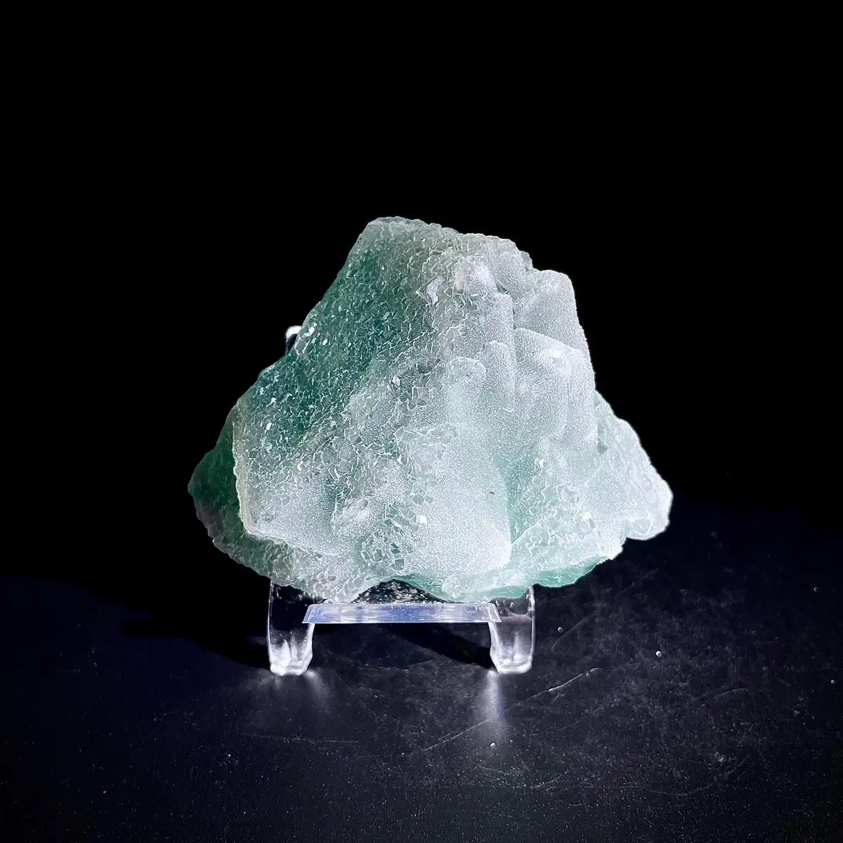 Natural  Octahedral Sugar Fluorite | Zhejiang, China | 210g |8*3.5*6cm