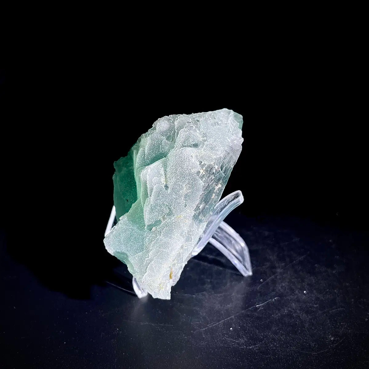 Natural  Octahedral Sugar Fluorite | Zhejiang, China | 210g |8*3.5*6cm