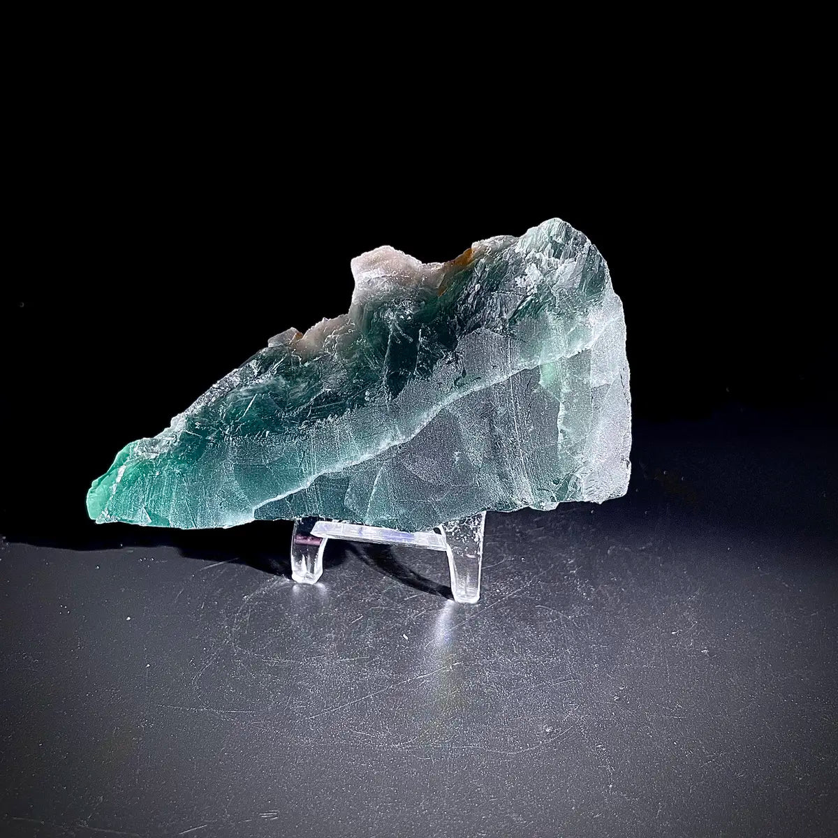 Natural  Octahedral Sugar Fluorite | Zhejiang, China | 290g | 12.5*6*3cm