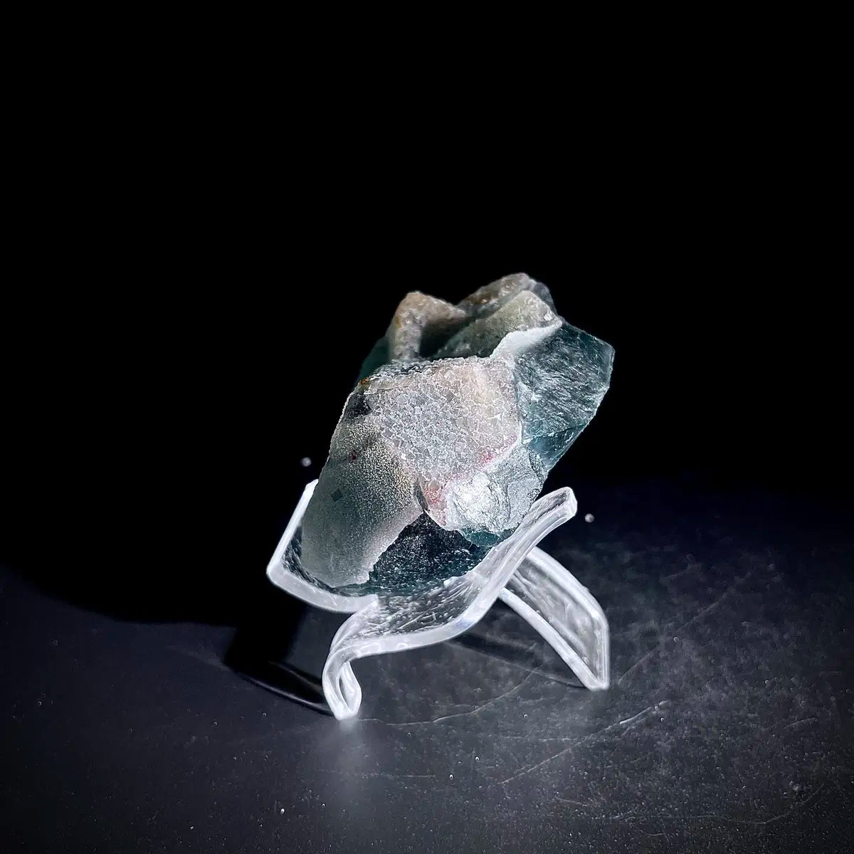 Natural  Octahedral Sugar Fluorite | Zhejiang, China | 190g |8*6*3cm