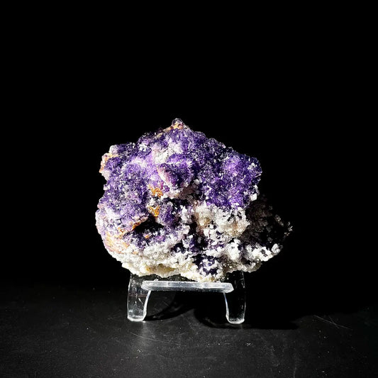 Natural  Octahedral Sugar Fluorite | Zhejiang, China | 390g |10.5*7*5.5cm