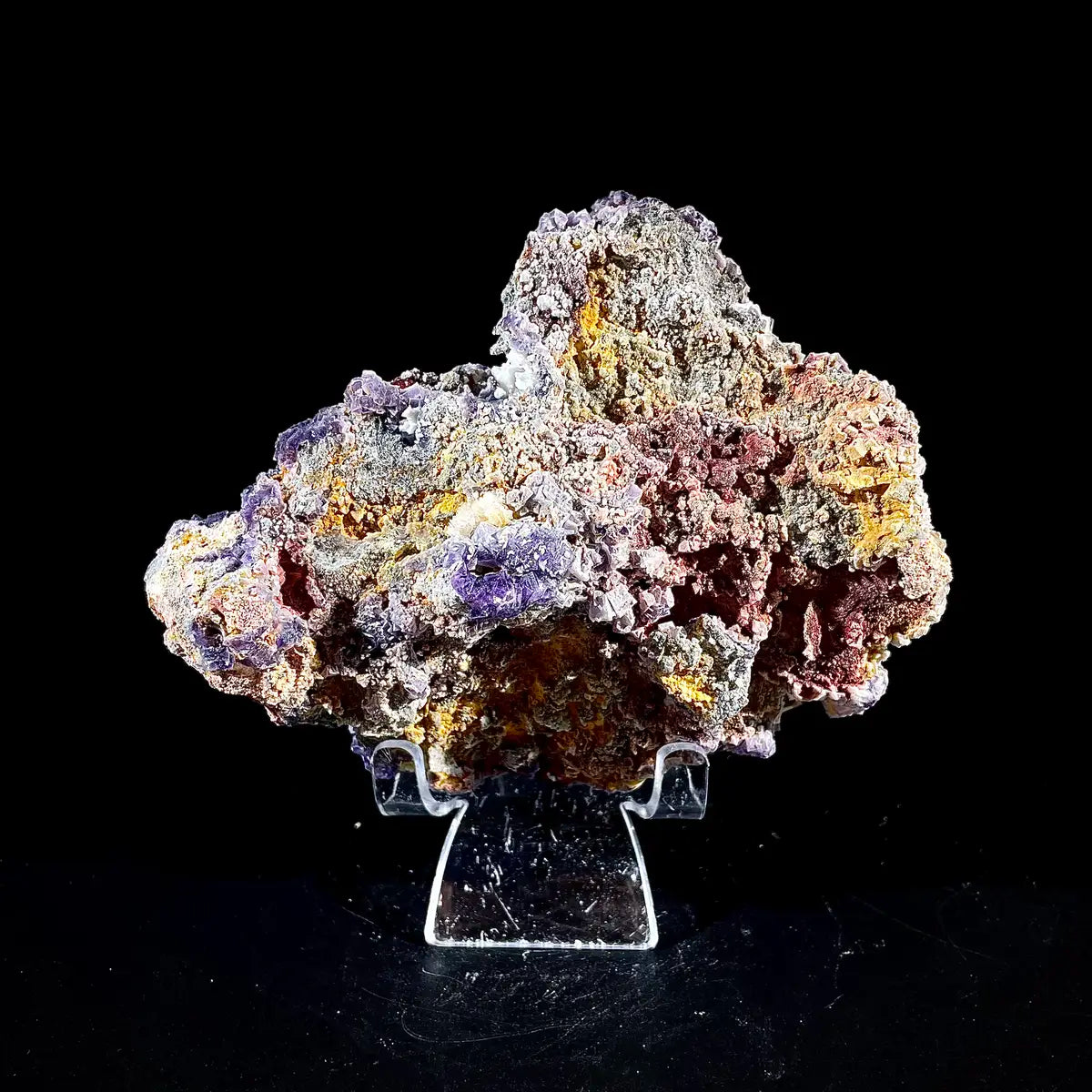 Natural  Octahedral Sugar Fluorite | Zhejiang, China | 460g |13*11*4cm