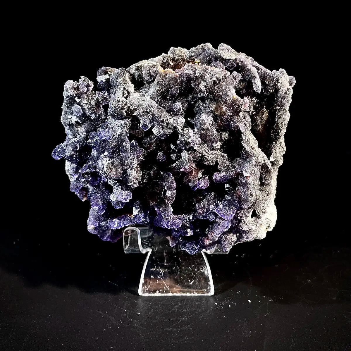 Natural  Octahedral Sugar Fluorite | Zhejiang, China | 1070g |13.5*10.5*8.5cm