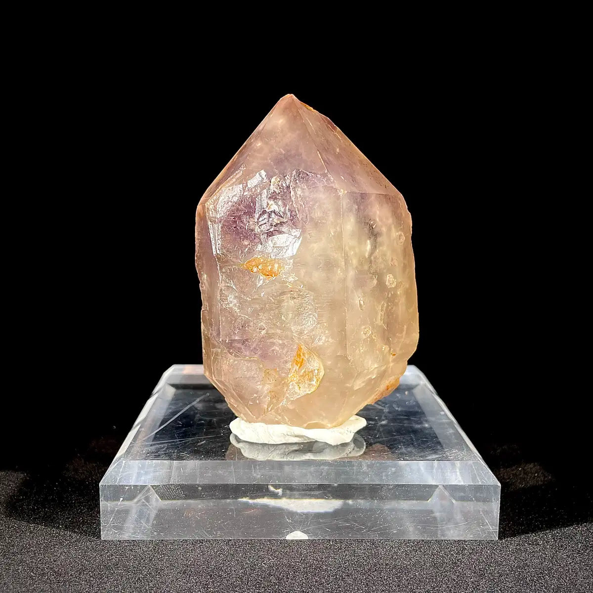 Natural Namibian Amethyst Skeleton Crystal Specimen | Namibia | 370 g | 5*6*9.5 cm