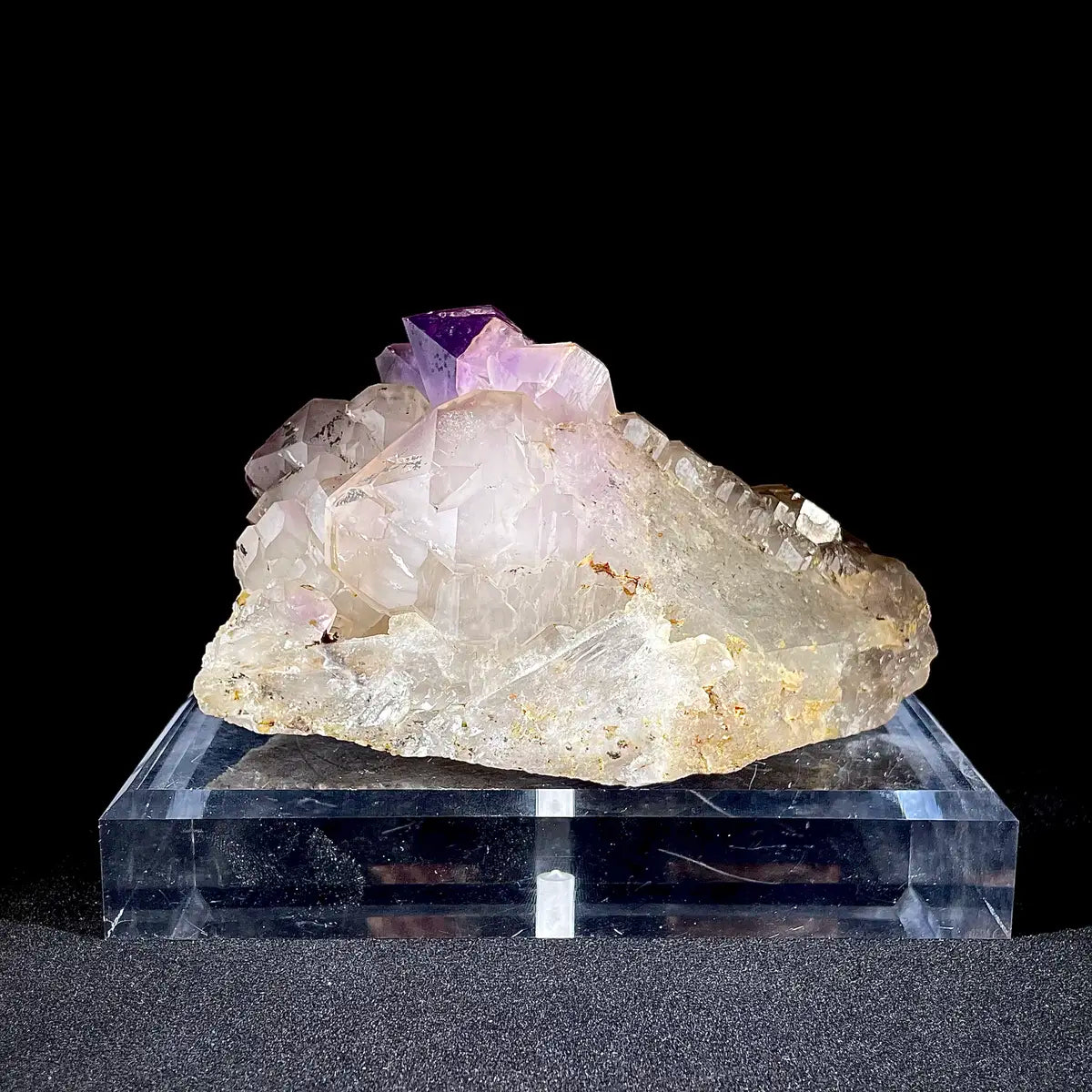 Natural Namibian Amethyst Skeleton Crystal Specimen | Namibia | 950 g | 14*7.5*9 cm