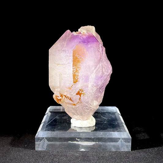 Natural Namibian Amethyst Skeleton Crystal Specimen | Namibia | 410 g | 5*8*9 cm