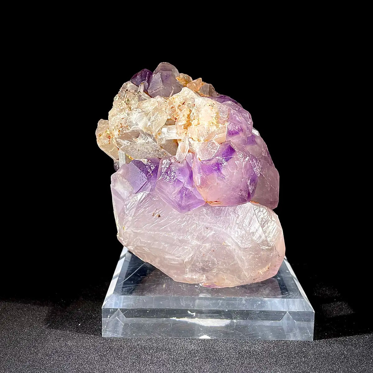 Natural Namibian Amethyst Skeleton Crystal Specimen | Namibia | 800 g | 14*6*9 cm