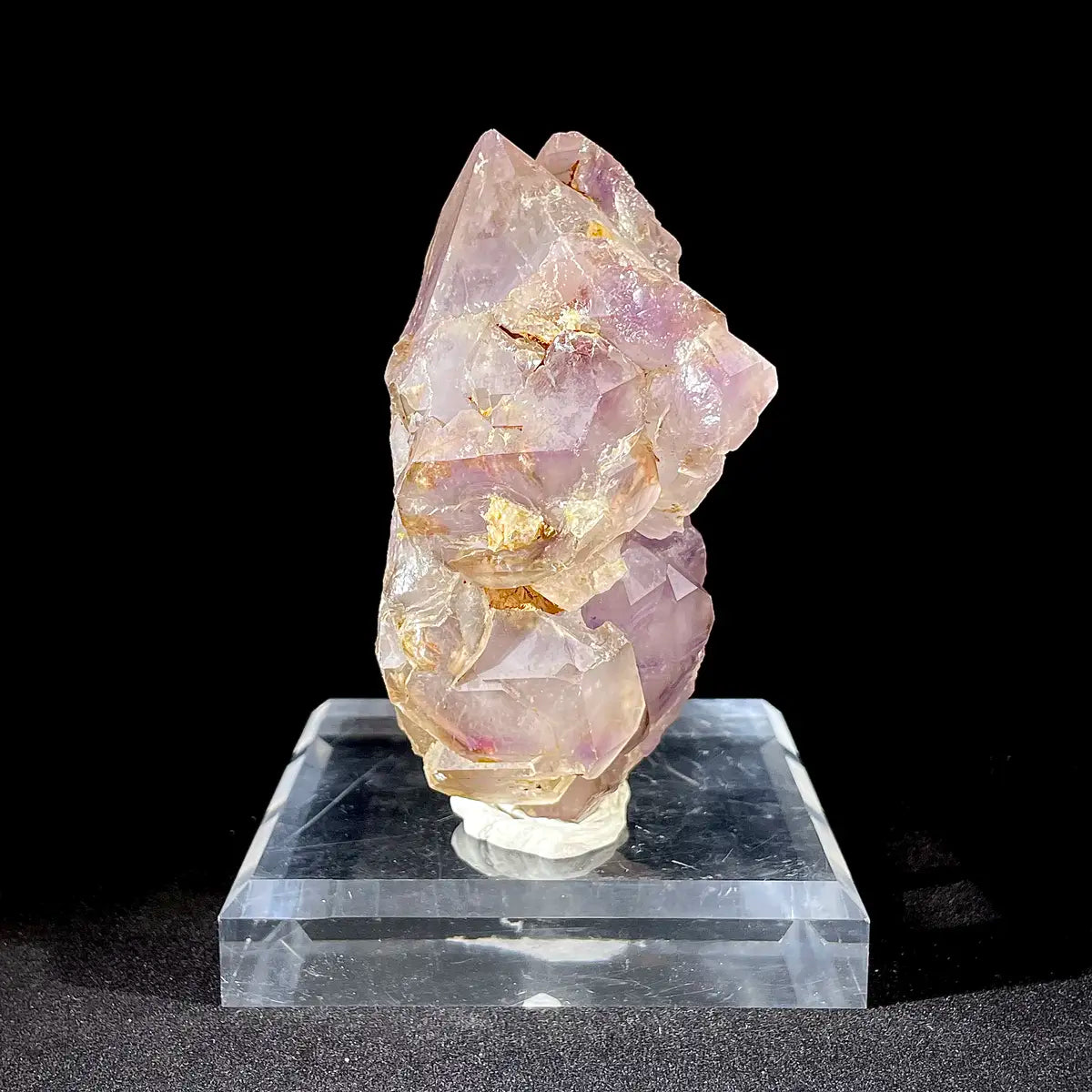 Natural Namibian Amethyst Skeleton Crystal Specimen | Namibia | 510 g | 11*6*7 cm