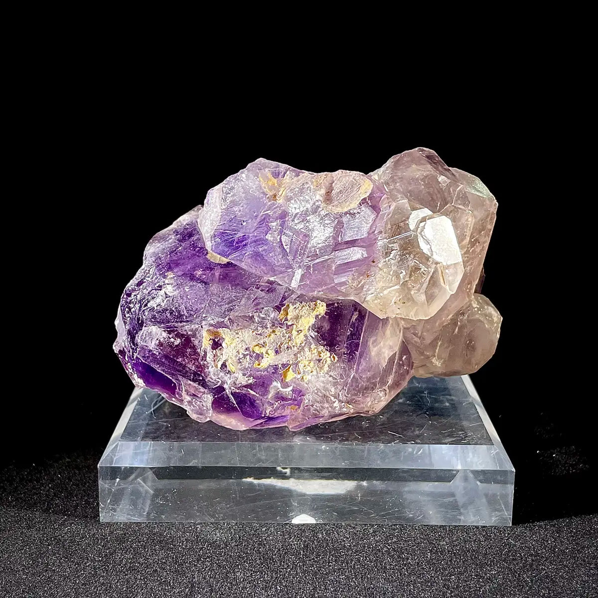 Natural Namibian Amethyst Skeleton Crystal Specimen | Namibia | 600 g | 11*7*7.5 cm