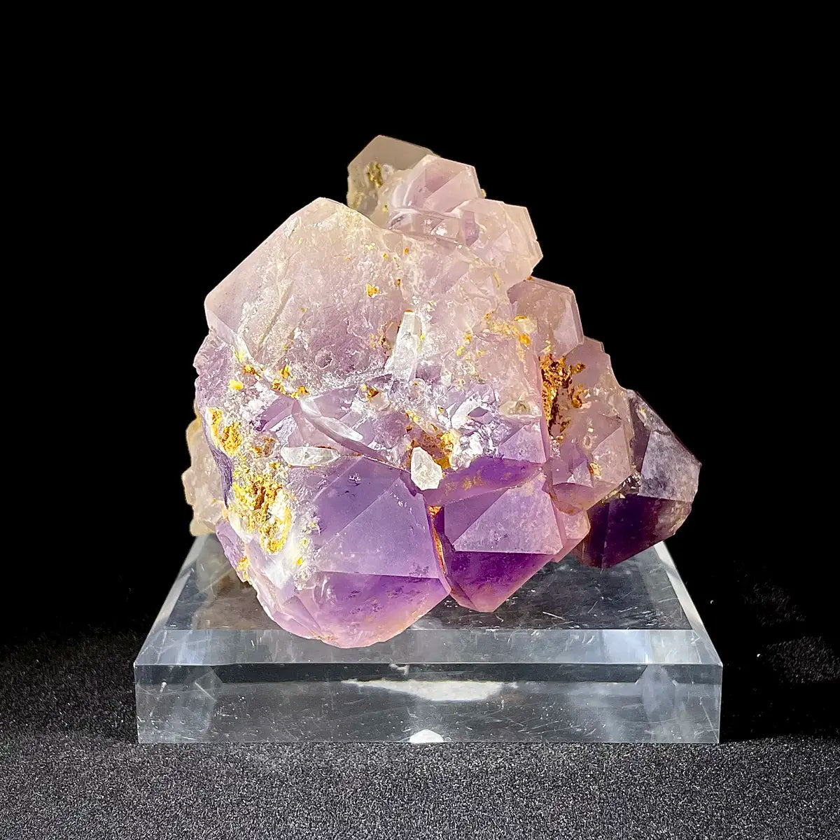 Natural Namibian Amethyst Skeleton Crystal Specimen | Namibia | 780 g | 13*8*11 cm