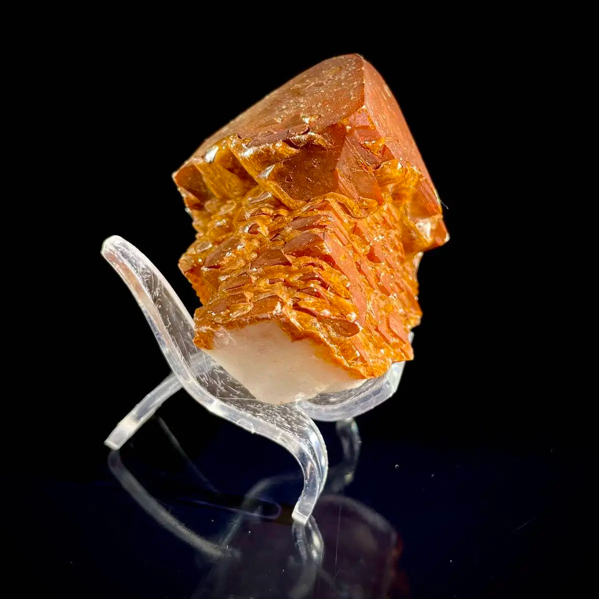 Chocolate Brown Calcite from Hunan, China | Natural Calcite Crystal Specimen | 170 g | 6*5*4.5cm
