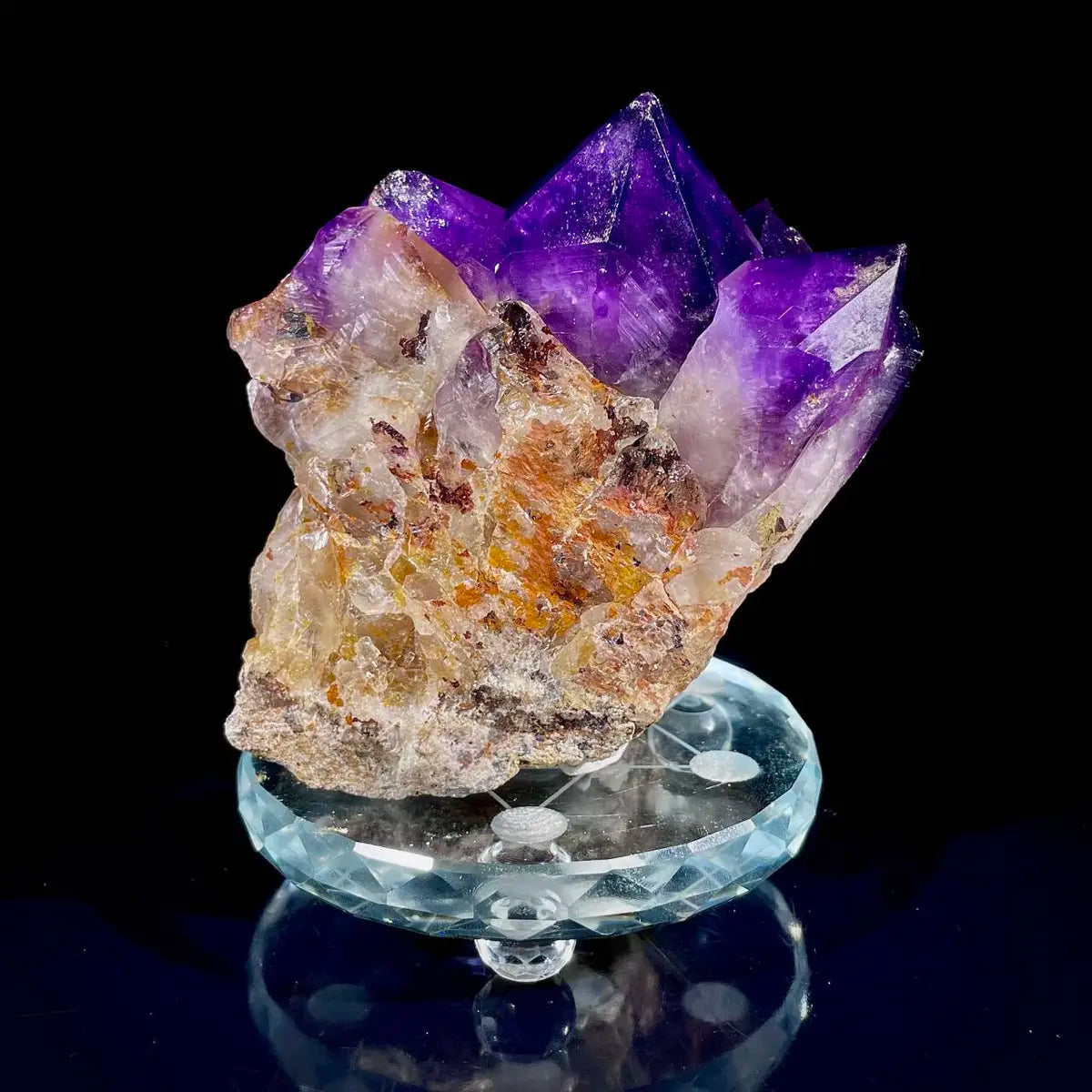 Natural Congo Dogtooth Amethyst Specimen | Congo | 860 g | 10*8*9 cm