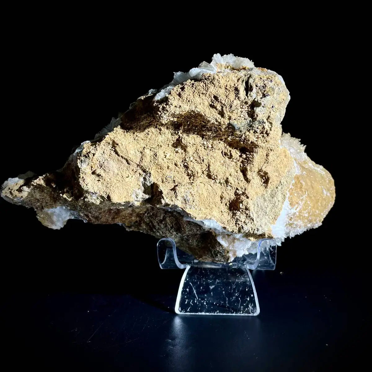 Guizhou White Aragonite/White Veined Natura l Stone Specimen |16×11.5×11 cm|950g
