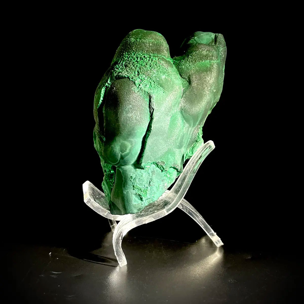 Natural Stalactitic Malachite Specimen | Katanga, DR Congo | 310 g | 8.5*5*4.5 cm