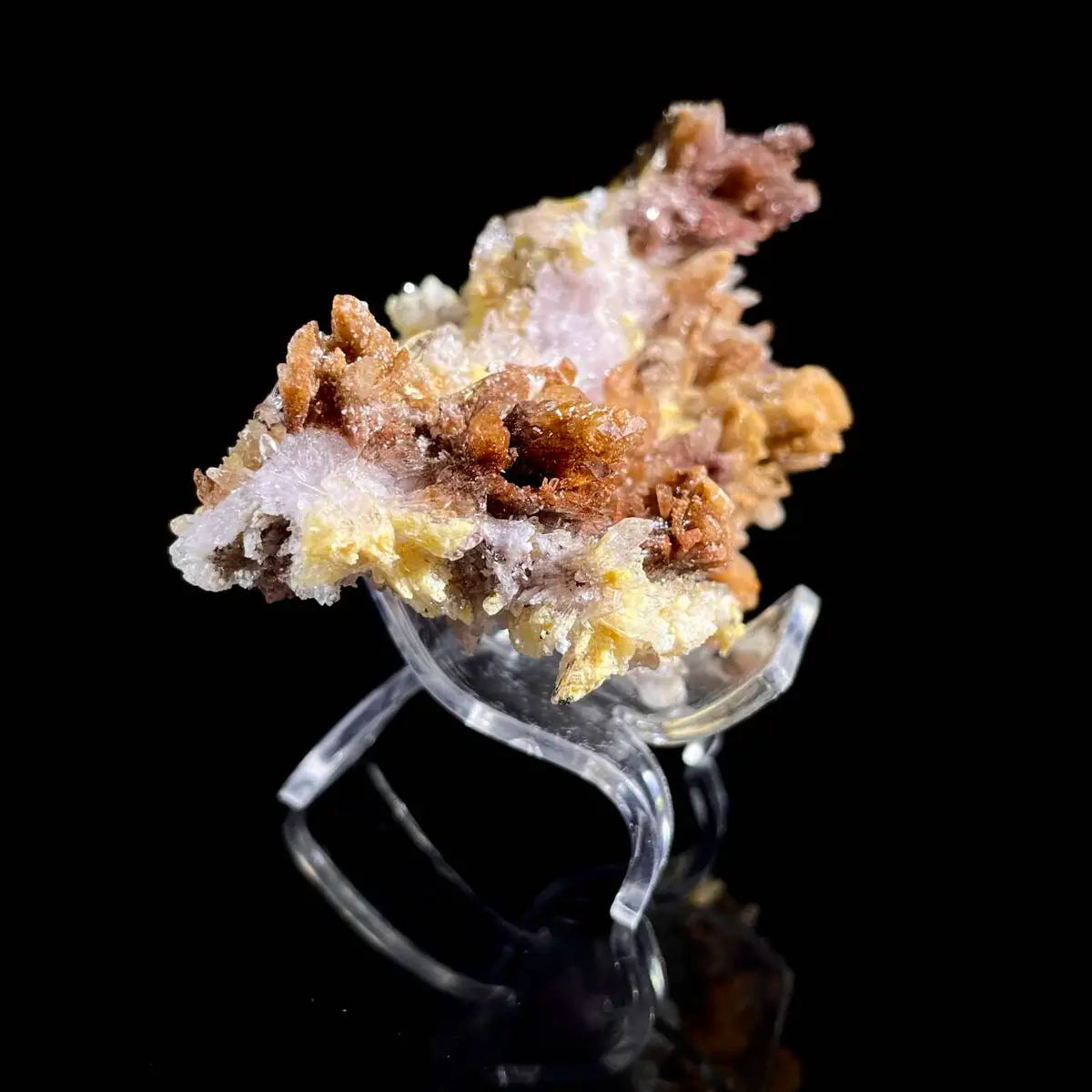 Natural Creedite with Selenite – Guizhou, China – 100 g – 10*5.5*4 cm