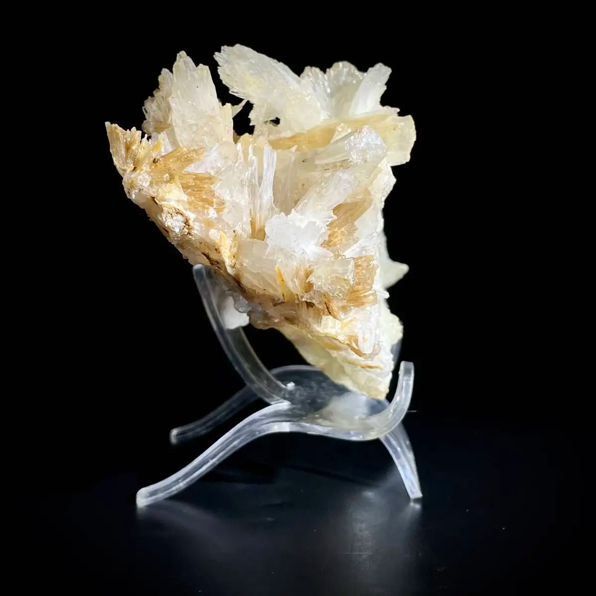 Guizhou White Aragonite /White Veined Natural Stone Specimen |17×9.5×6 cm| 640g