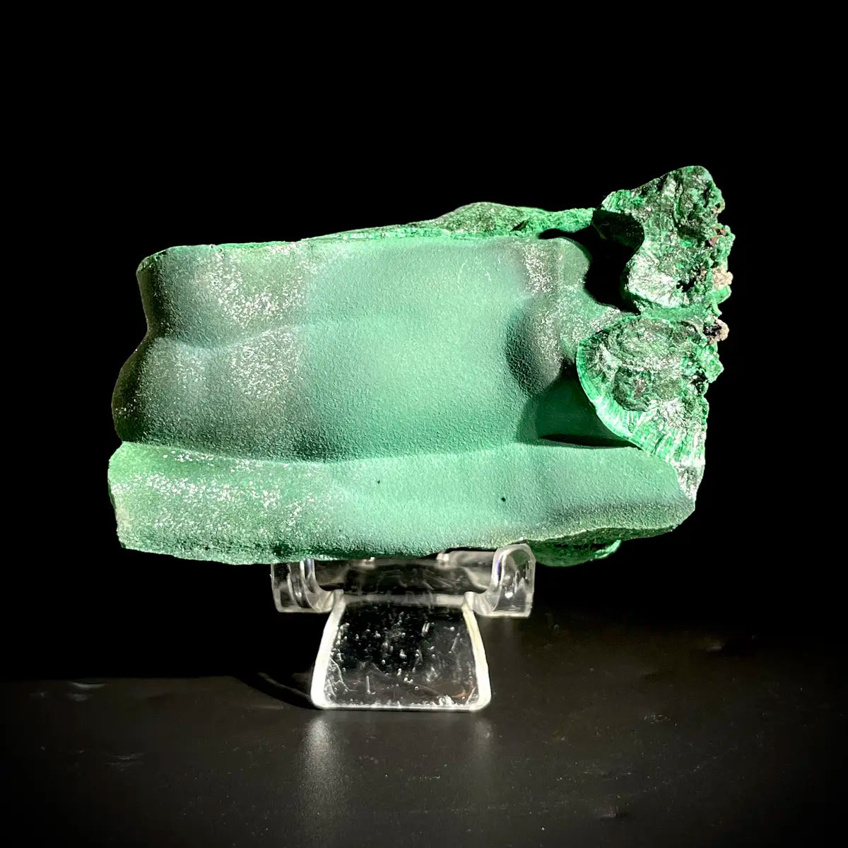 Natural Stalactitic Malachite Specimen | Katanga, DR Congo | 190 g | 6.5*4*4 cm