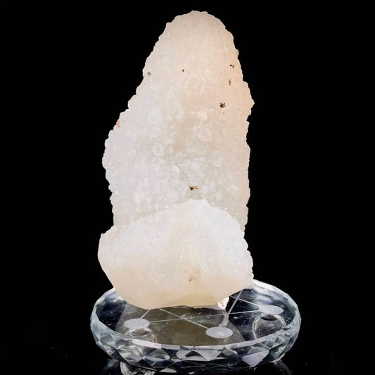 Natural Indian Apophyllite Crystal Cluster | India |840g | 13 × 9.5× 7cm | Quartz & Carbonate Mineral Specimen | Uruguay