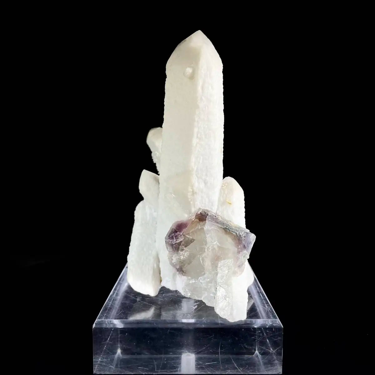 Natural Inner Mongolia Candle Quartz Crystal Cluster on Matrix | Rare Quartz Mineral Specimen | Mineral Collection | 810 g | 15*13*8 cm