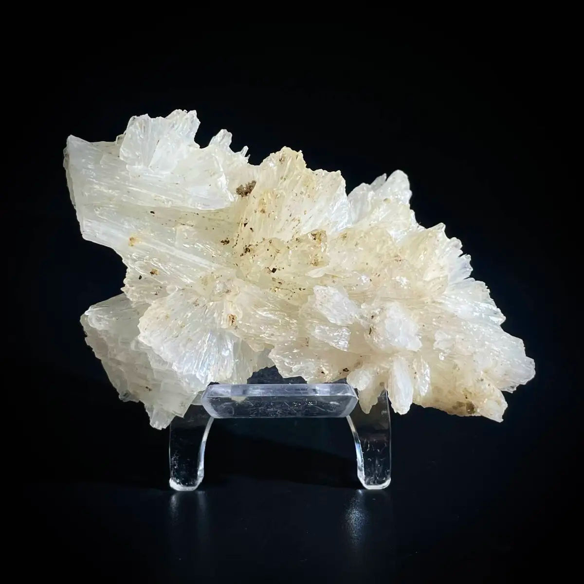 Guizhou White Aragonite/White Veined Natura l Stone Specimen |10.5×7.5×3.5 cm|140g