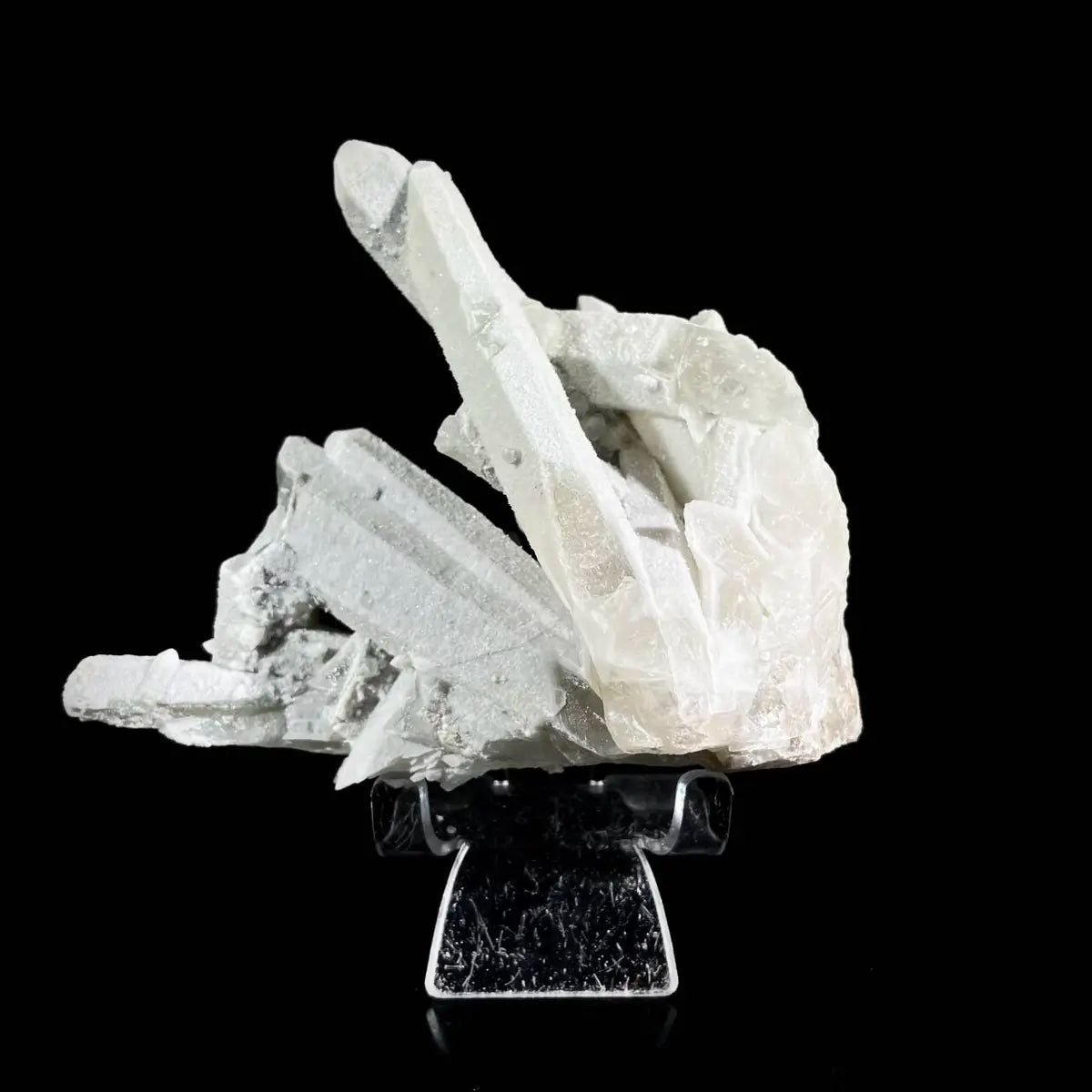 Natural Inner Mongolia Candle Quartz Crystal Cluster on Matrix | Rare Quartz Mineral Specimen | Mineral Collection | 570 g | 14*12*6 cm