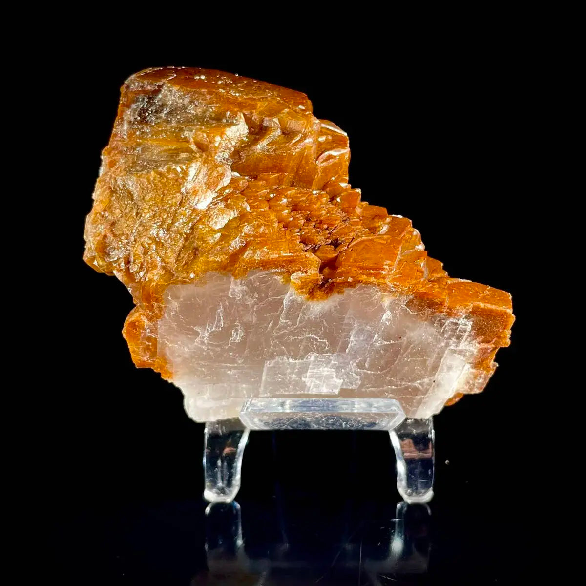 Chocolate Brown Calcite from Hunan, China | Natural Calcite Crystal Specimen | 200 g | 6.5*7*4.5  cm