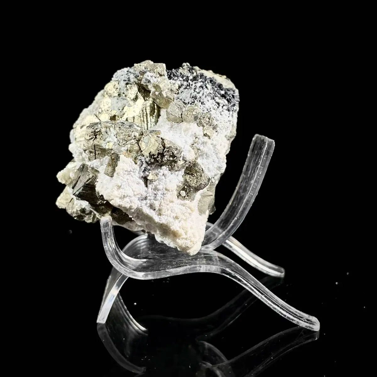 Natural Peruvian Chalcopyrite Mineral Specimen | 420 g | 8.5*6.5*5 cm | Sulfide Minerals | Peru