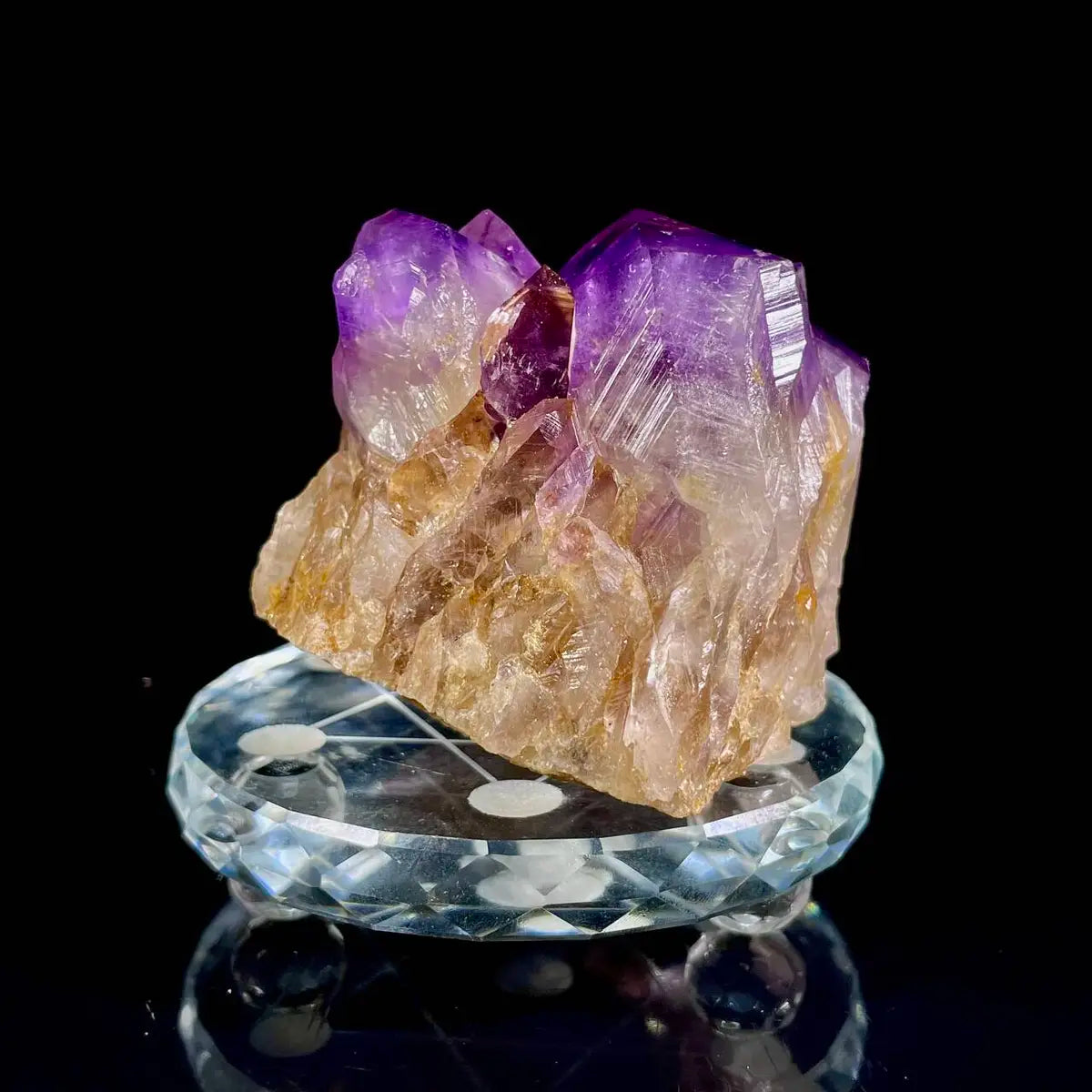 Natural Congo Dogtooth Amethyst Specimen | Congo | 490 g | 7*7*6.5 cm