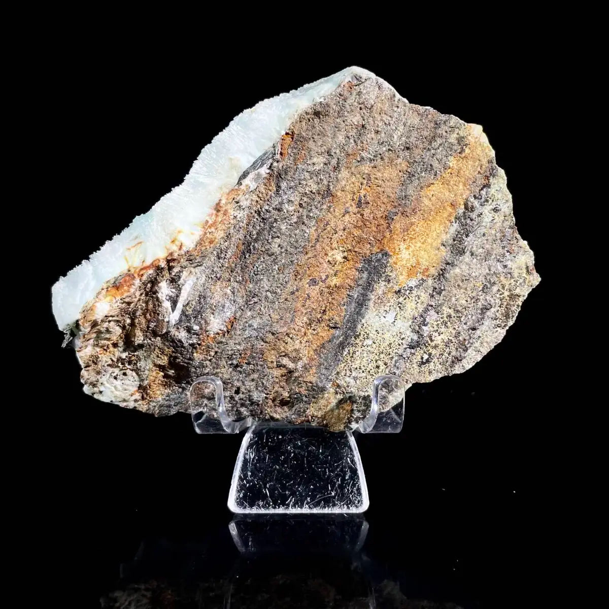 Natural Blue Aragonite Specimen-Guizhou,China- 260 g- 10*7*3.5 cm