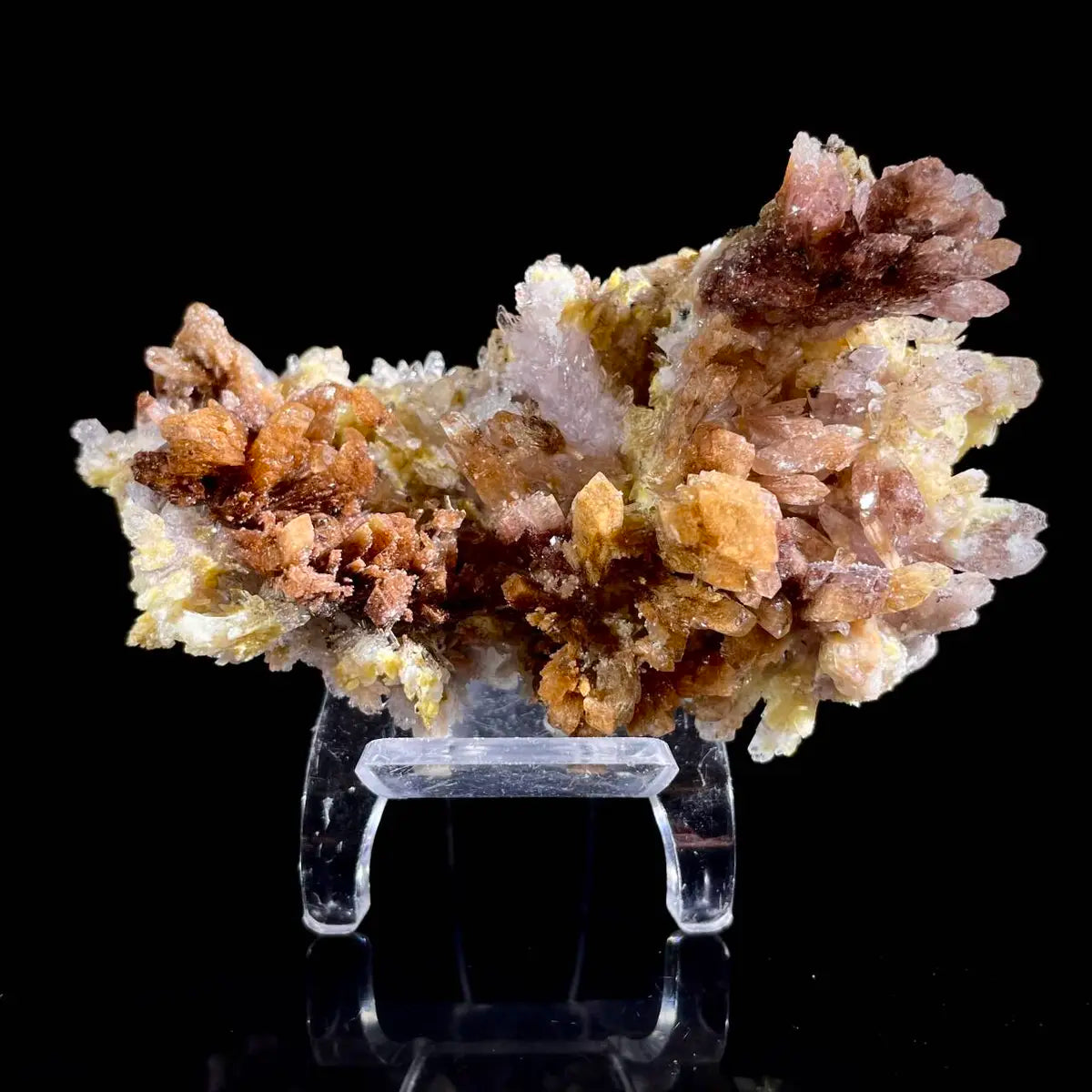 Natural Creedite with Selenite – Guizhou, China – 100 g – 10*5.5*4 cm