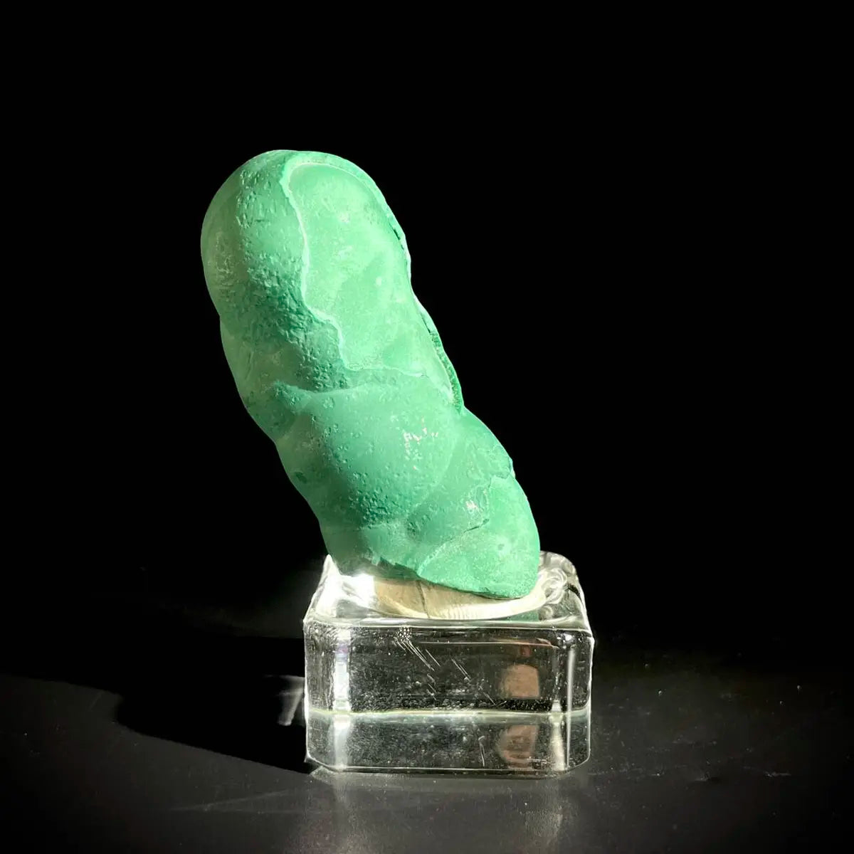 Natural Stalactitic Malachite Specimen | Katanga, DR Congo | 60 g | 5.5*2.5*2.5 cm