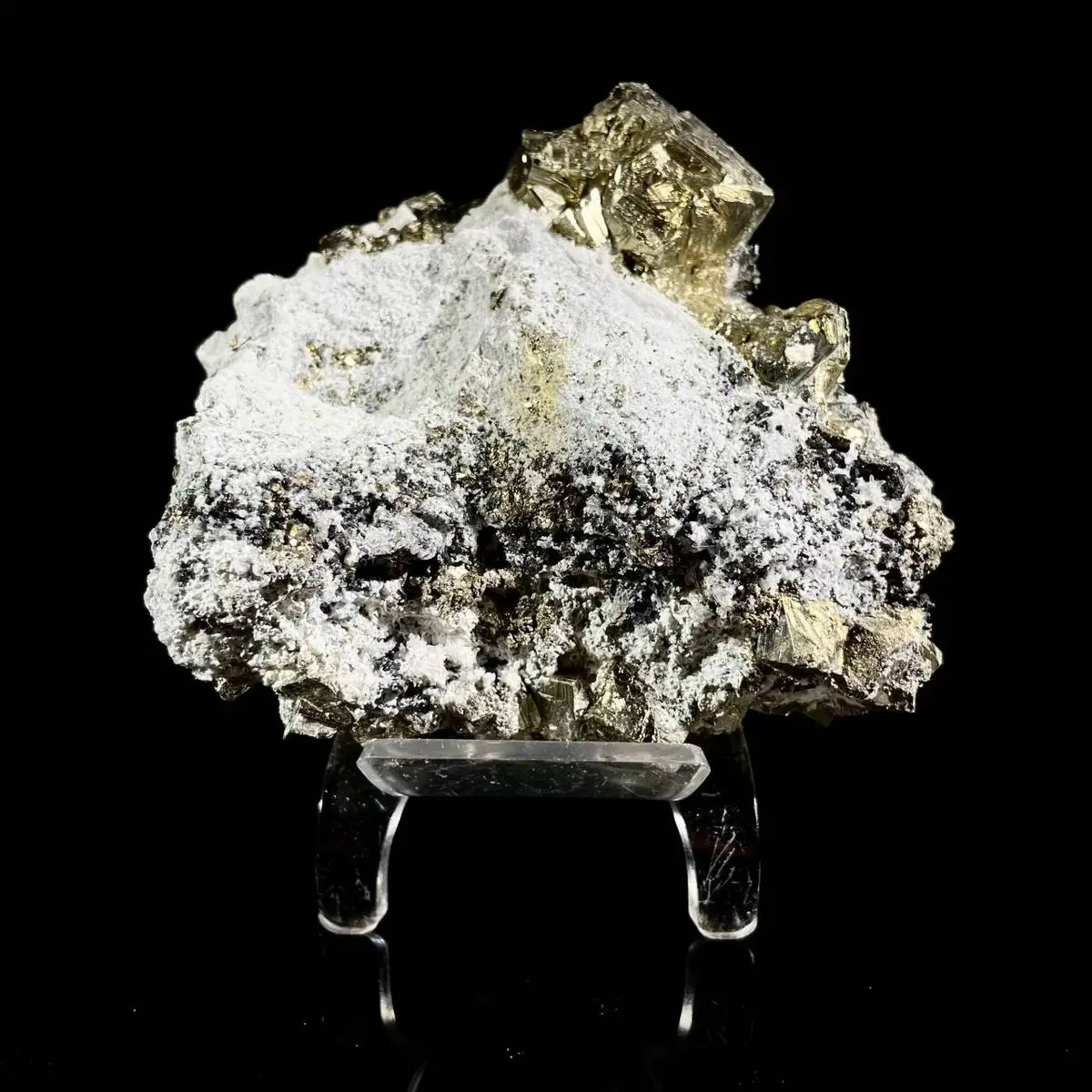 Natural Peruvian Chalcopyrite Mineral Specimen | 680 g | 10.5*9*5 cm | Sulfide Minerals | Peru
