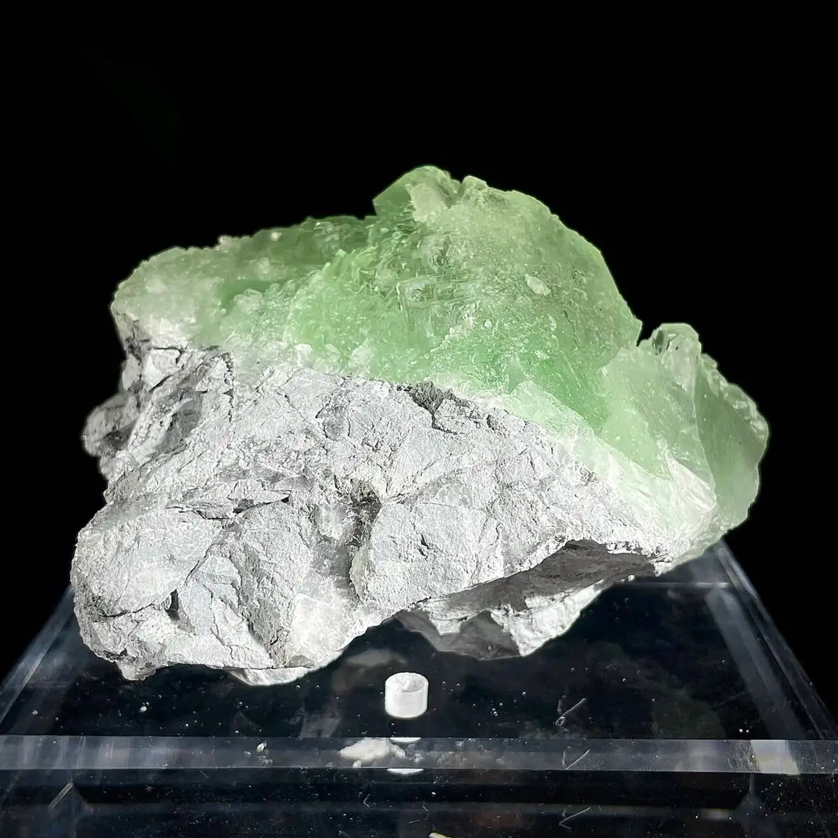 Natural Green Fluorite Crystal Specimen | Hunan, China | 1120g | 13*9.5*11cm