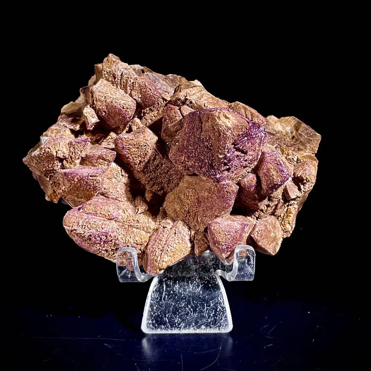 Natural Dogtooth Calcite Crystal Cluster on Matrix | Rare Carbonate Mineral Specimen | Mineral Collection | 260 g | 10*7*4.5 cm