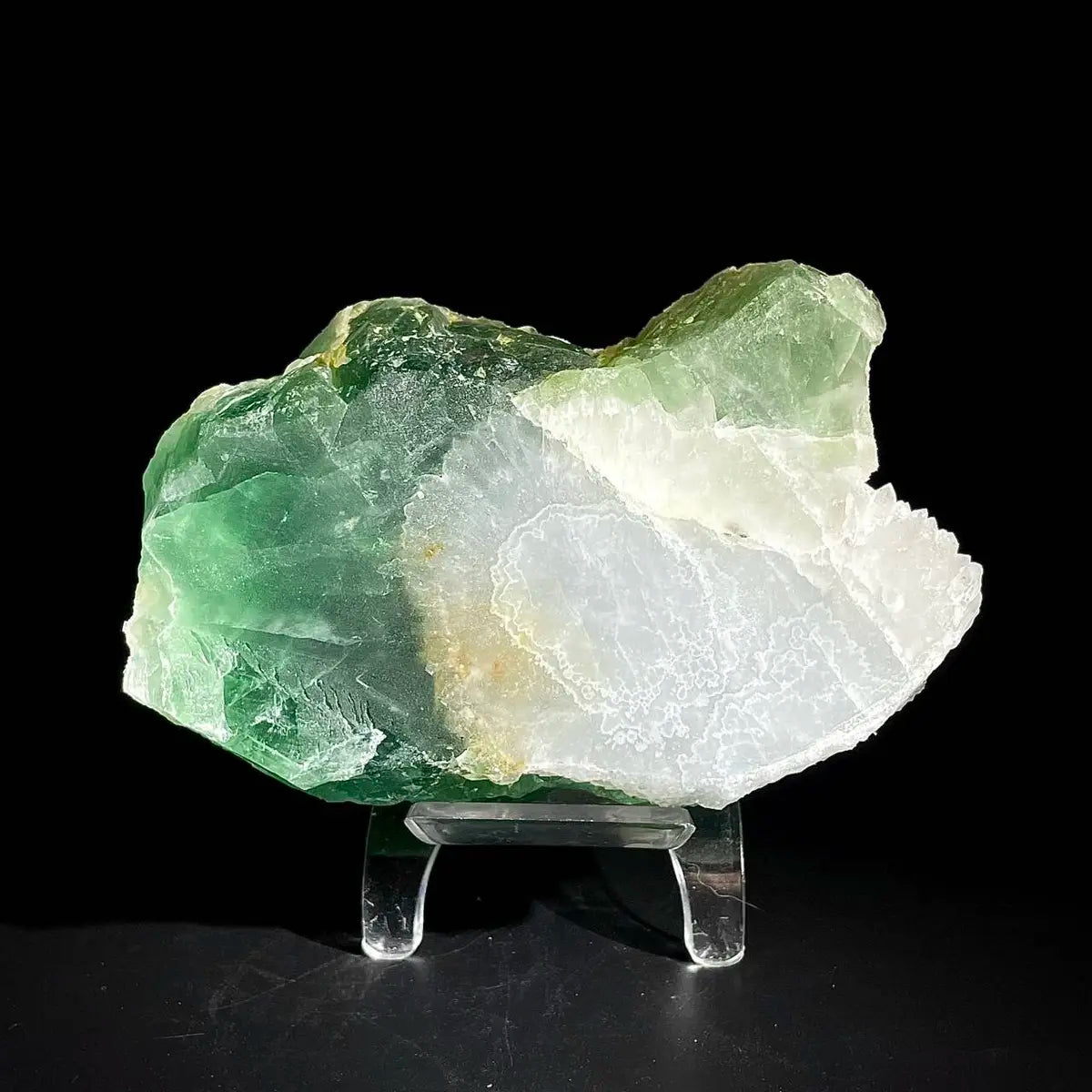 Natural Green Fluorite Crystal Specimen | Hunan, China | 280g | 9*6*3cm