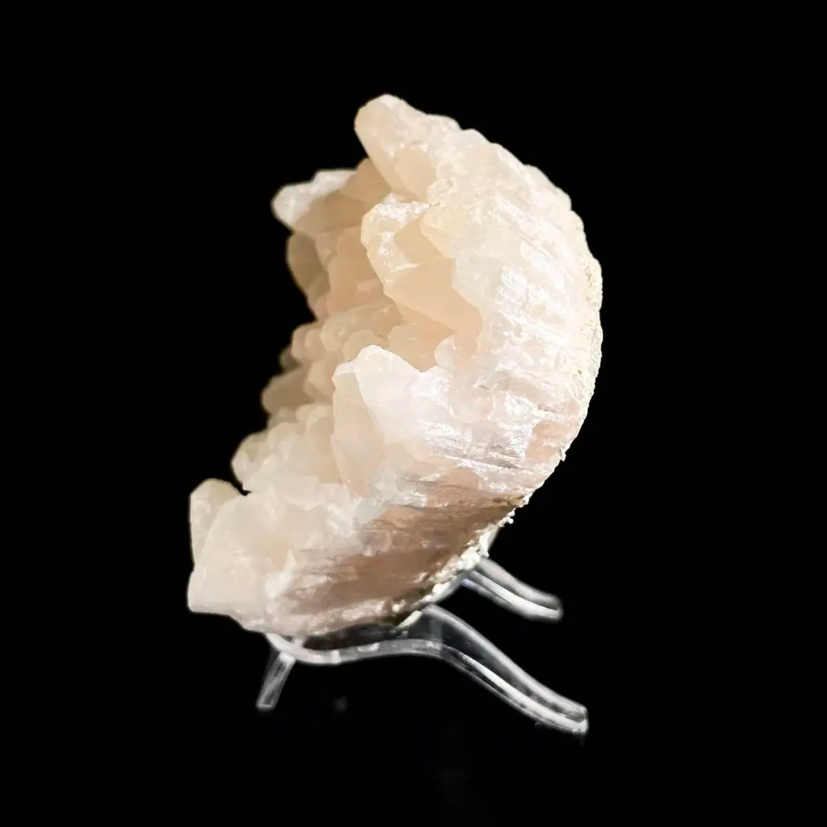 Natural Pink Calcite  Cluster on Matrix | Rare Carbonate Mineral Specimen | Mineral Collection | 430 g | 12*8*4 cm
