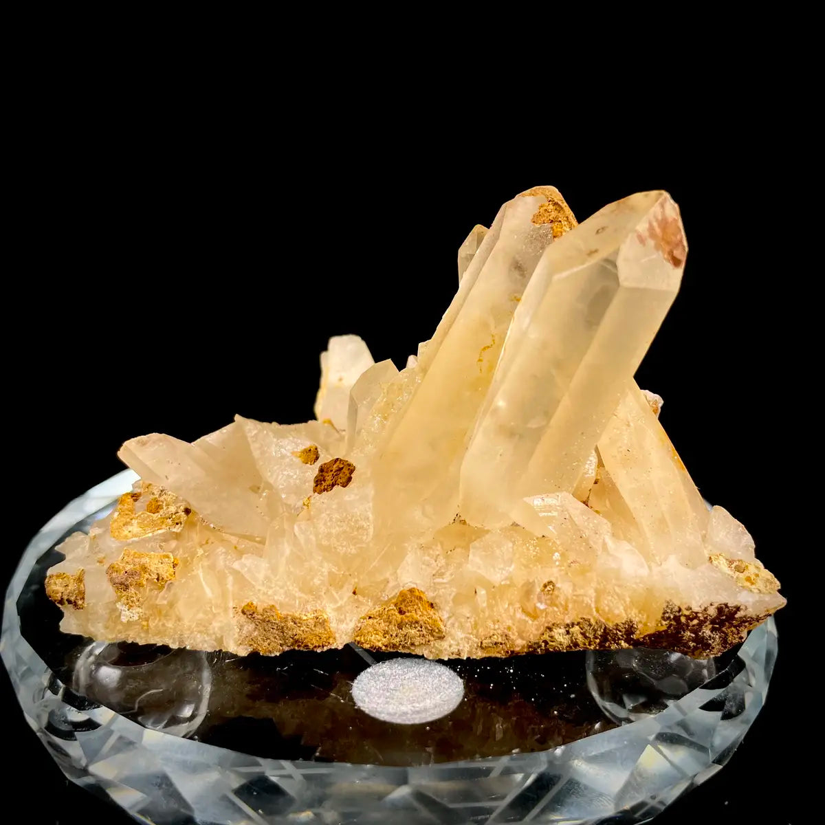 Natural Golden Healer Crystal Cluster | 80 g | 7.5*4.5*4.5 cm | Carbonate Minerals | Mexico