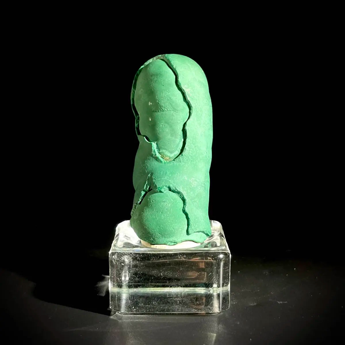 Natural Stalactitic Malachite Specimen | Katanga, DR Congo | 60 g | 5.5*2.5*2.5 cm