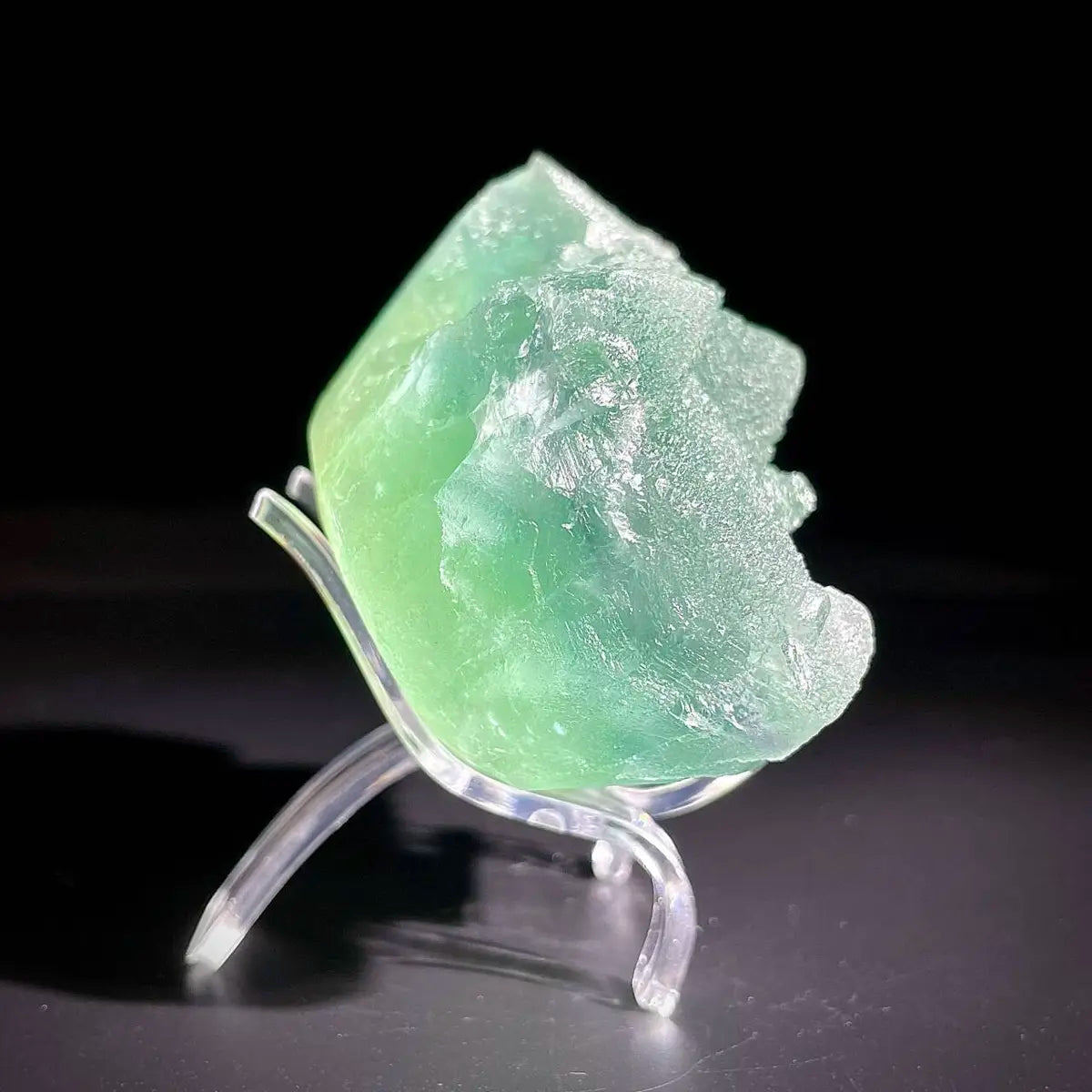 Natural Green Fluorite Crystal Specimen | Hunan, China | 360g | 9.5*5.5*4.5cm