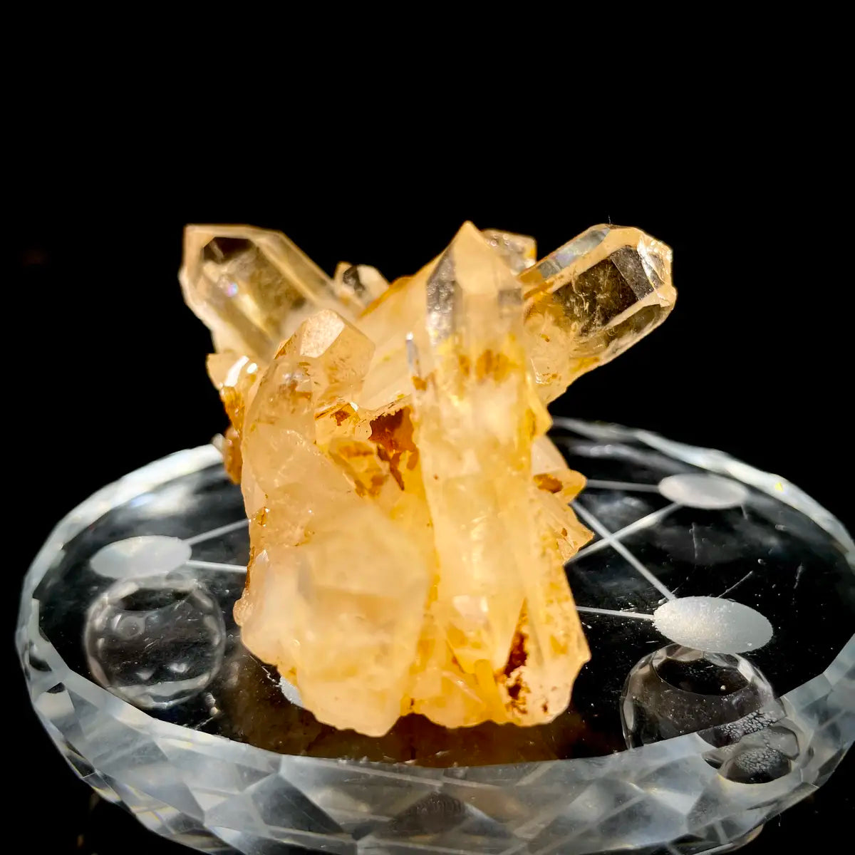 Natural Golden Healer Crystal Cluster | 90 g | 8.5*5*4.5 cm | Carbonate Minerals | Mexico