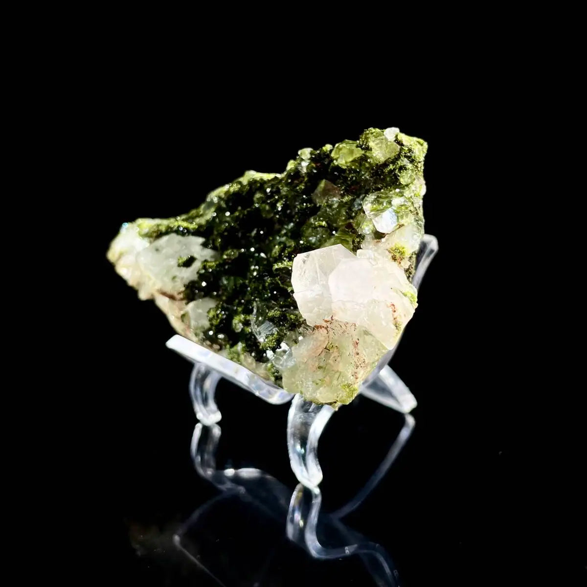Natural Turkish Epidote with Quartz Specimen | Turkey | 190 g | 9*5*2 cm