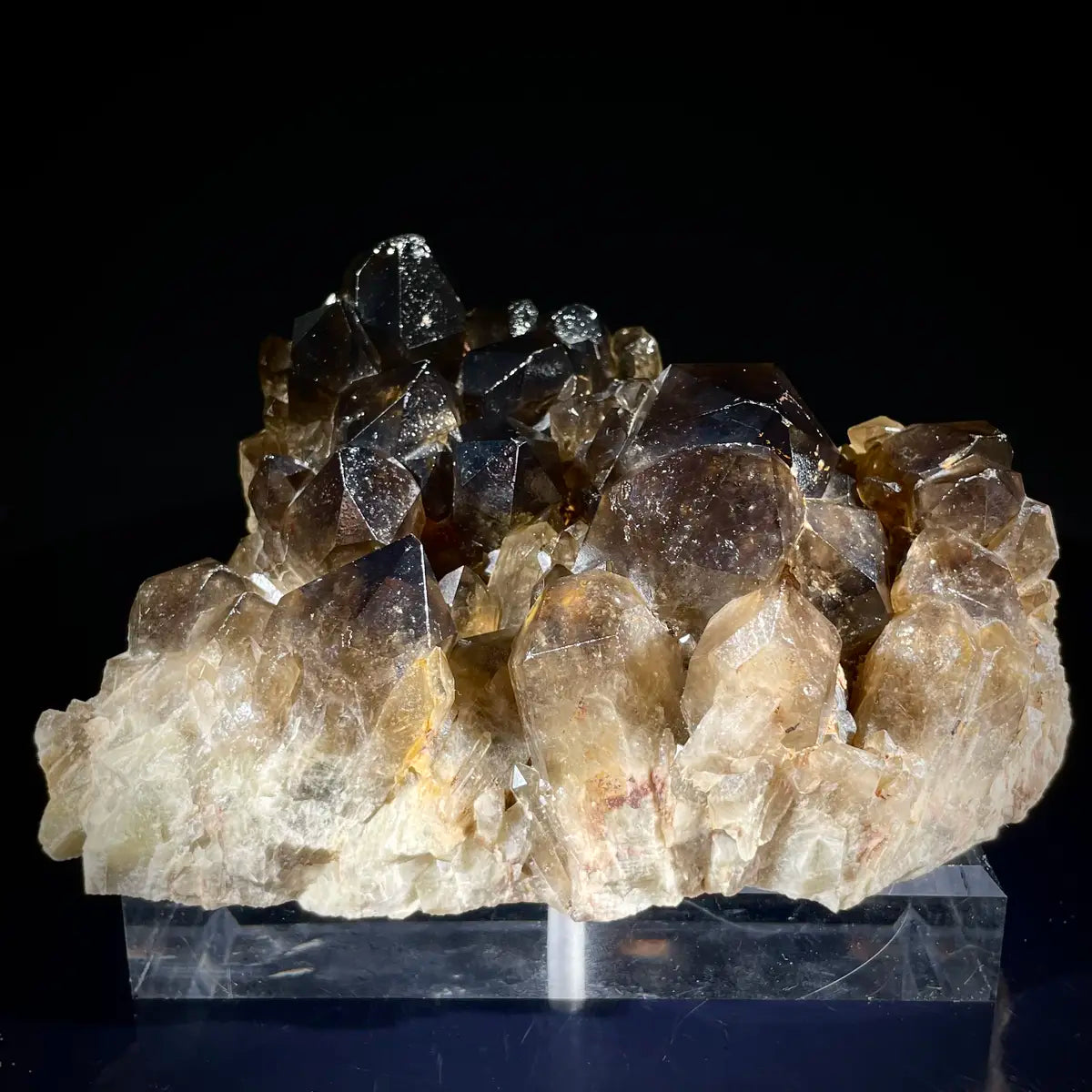 Natural Morion/Smoky Quartz Crystal Specimen | 2290 g | 16.5*15*10 cm | Quartz Minerals | Madagascar