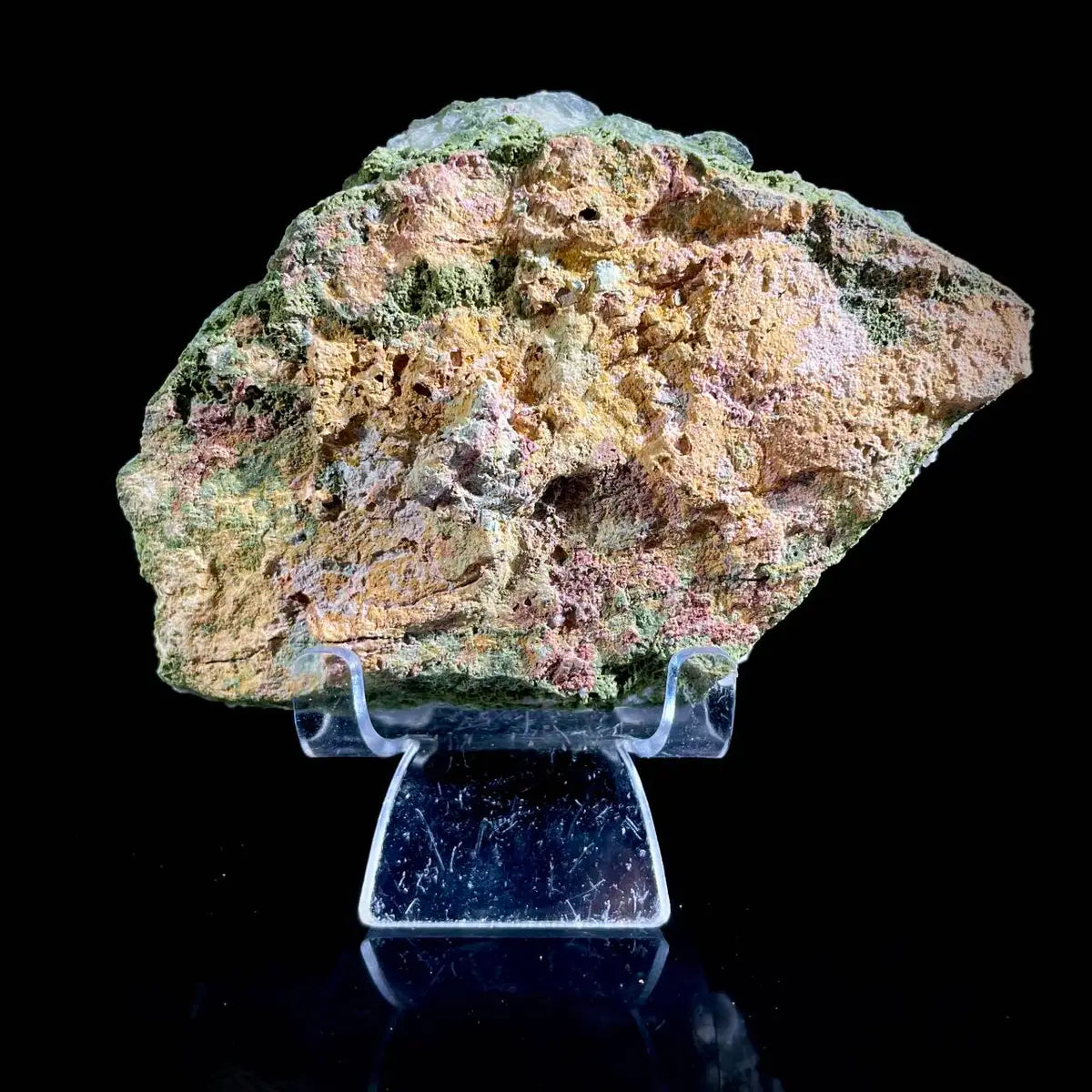 Natural Turkish Epidote with Quartz Specimen | Turkey | 530 g | 13*9*3.5 cm