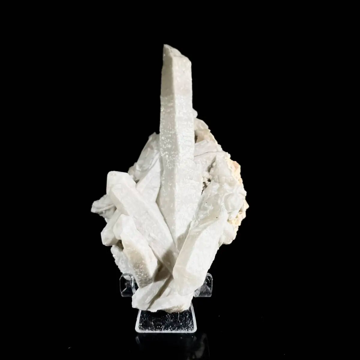 Natural Inner Mongolia Candle Quartz Crystal Cluster on Matrix | Rare Quartz Mineral Specimen | Mineral Collection | 290 g | 15*8.5*4 cm