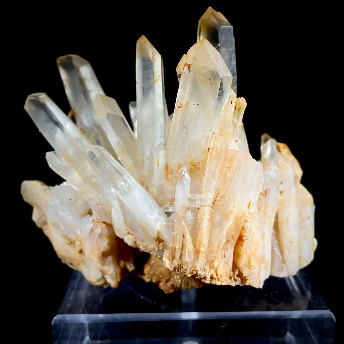 Natural Golden Healer Crystal Cluster | 890 g | 14.5*12*8.5 cm | Carbonate Minerals | Mexico