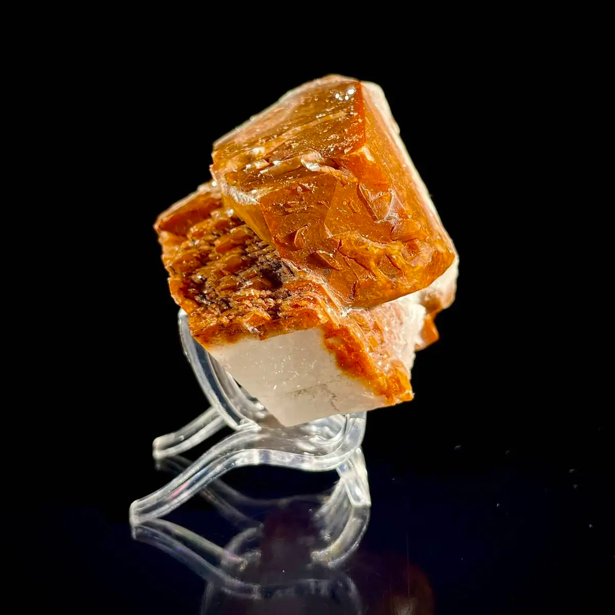 Chocolate Brown Calcite from Hunan, China | Natural Calcite Crystal Specimen | 140 g | 5*4.5*4  cm