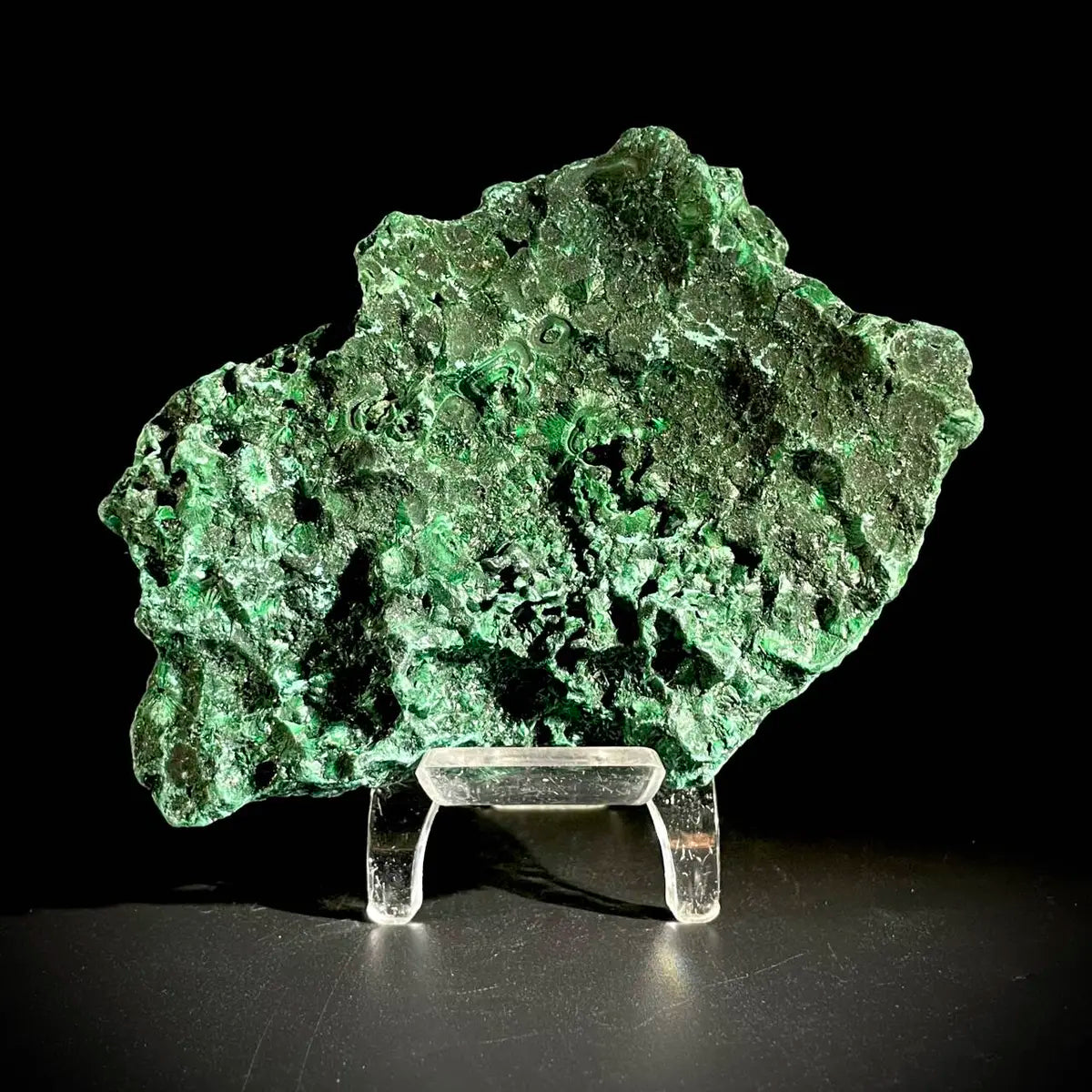 Natural Congo Velvet Malachite Specimen | Katanga, DR Congo | 310 g | 11.5*8*4 cm