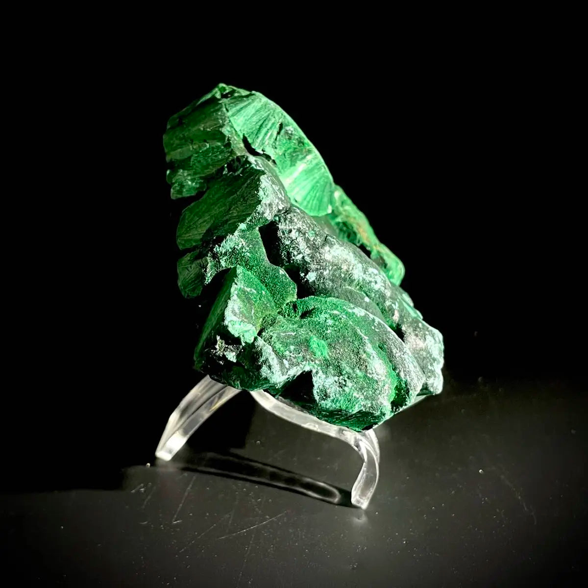 Natural Congo Velvet Malachite Specimen | Katanga, DR Congo | 270 g | 9*6.5*2.5  cm