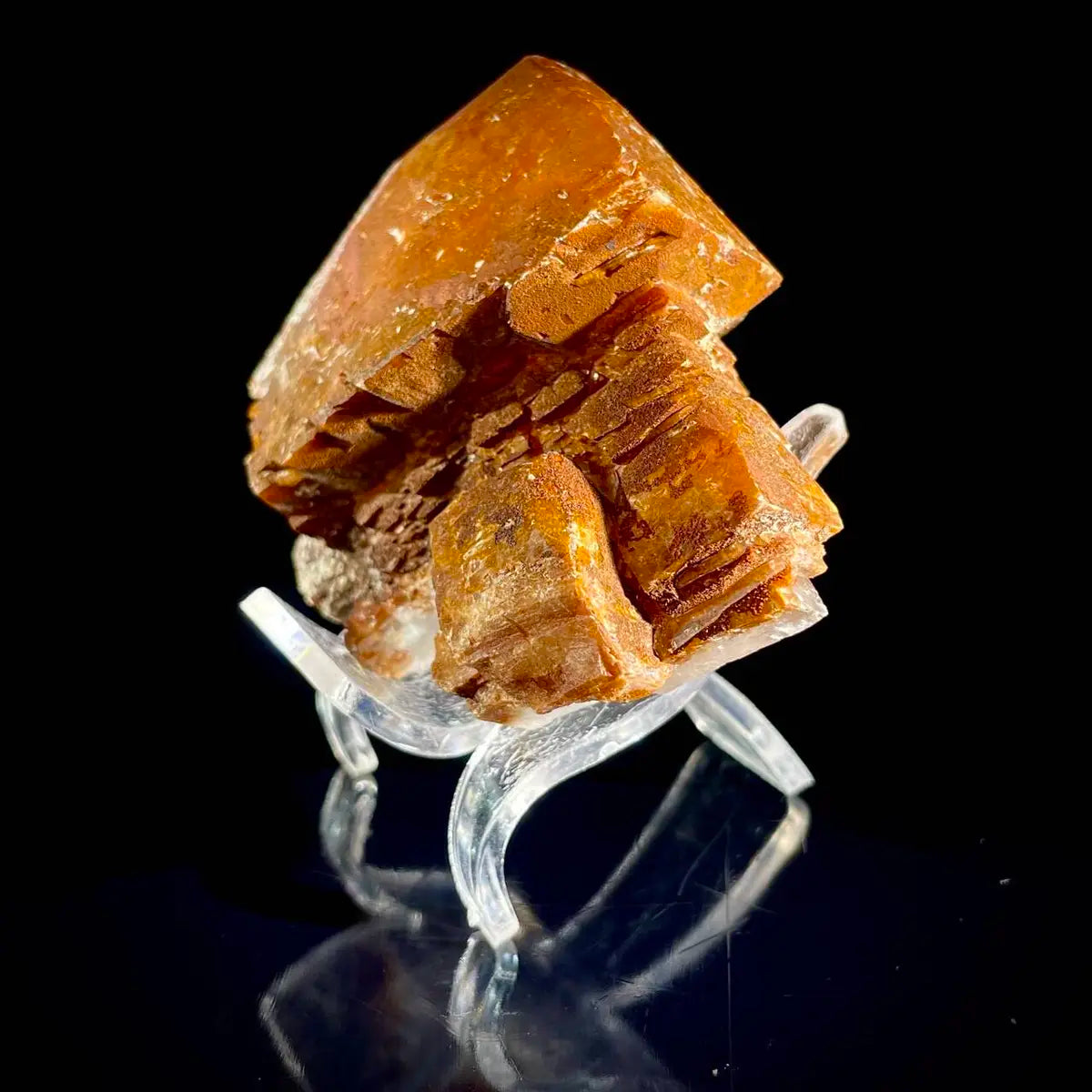 Chocolate Brown Calcite from Hunan, China | Natural Calcite Crystal Specimen | 160 g | 7*6*3.5cm