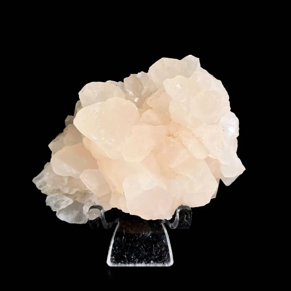 Natural Pink Calcite  Cluster on Matrix | Rare Carbonate Mineral Specimen | Mineral Collection | 320 g | 10*7*5 cm